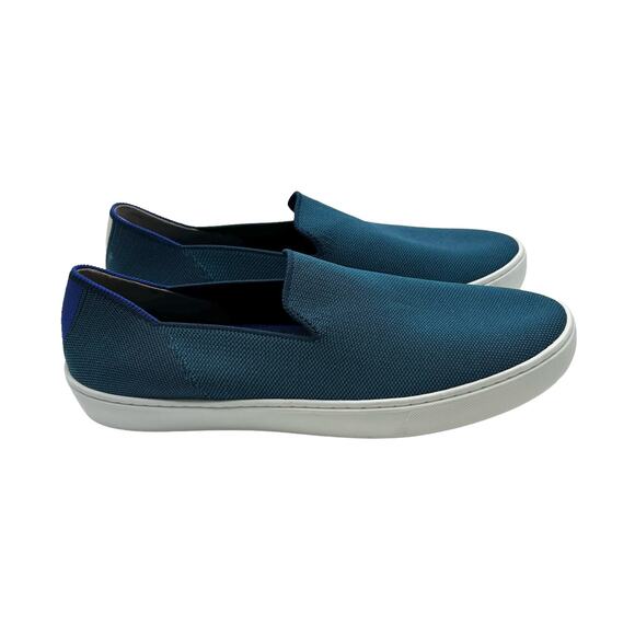Rothy’s Slip On Sneakers in Teal Women’s Size 12 - Picture 4 of 7